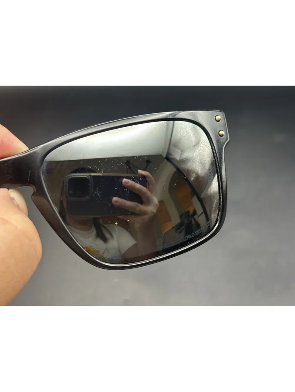 Oakley Holbrook Black/Blue-Clear Fade W/Prizm Tungsten Polarized Lenses
